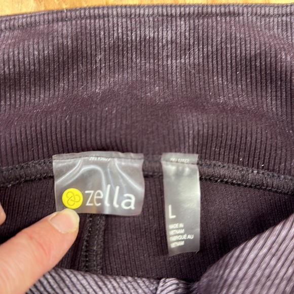 ZELLA Dark Purple Leggings, Large - Picture 2 of 3